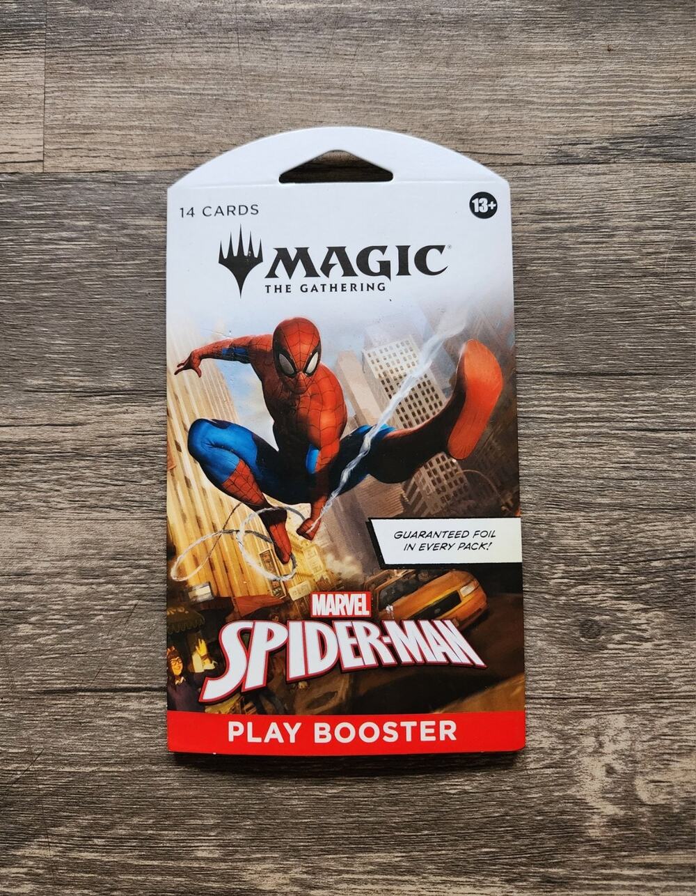 MTG: Magic The Gathering Marvel Spider-Man Play Sleeved Booster Pack New In Hand